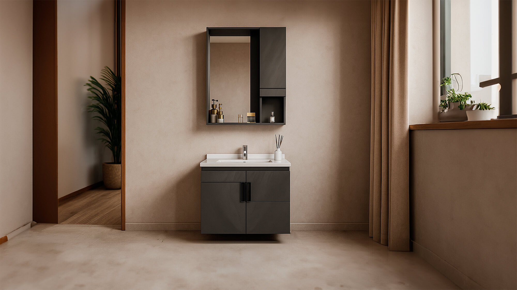 Muebles de baño modernos: cómo elegir el set ideal (función + estilo) para tu espacio